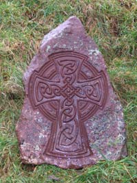 Celtic Cross carving
